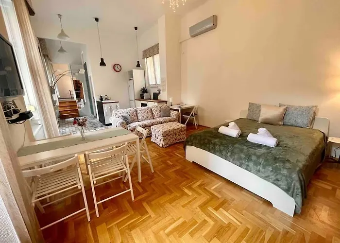 Knezits Spacious Ac Terrace Free Parking Апартаменты *